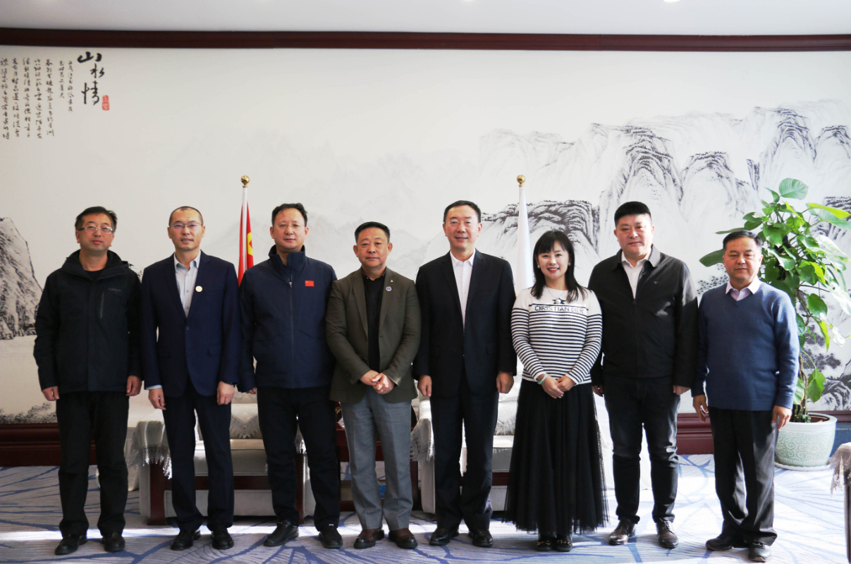 玉禾田环境发展集团领导一行到访头号玩家官网登录入口集团考察交流